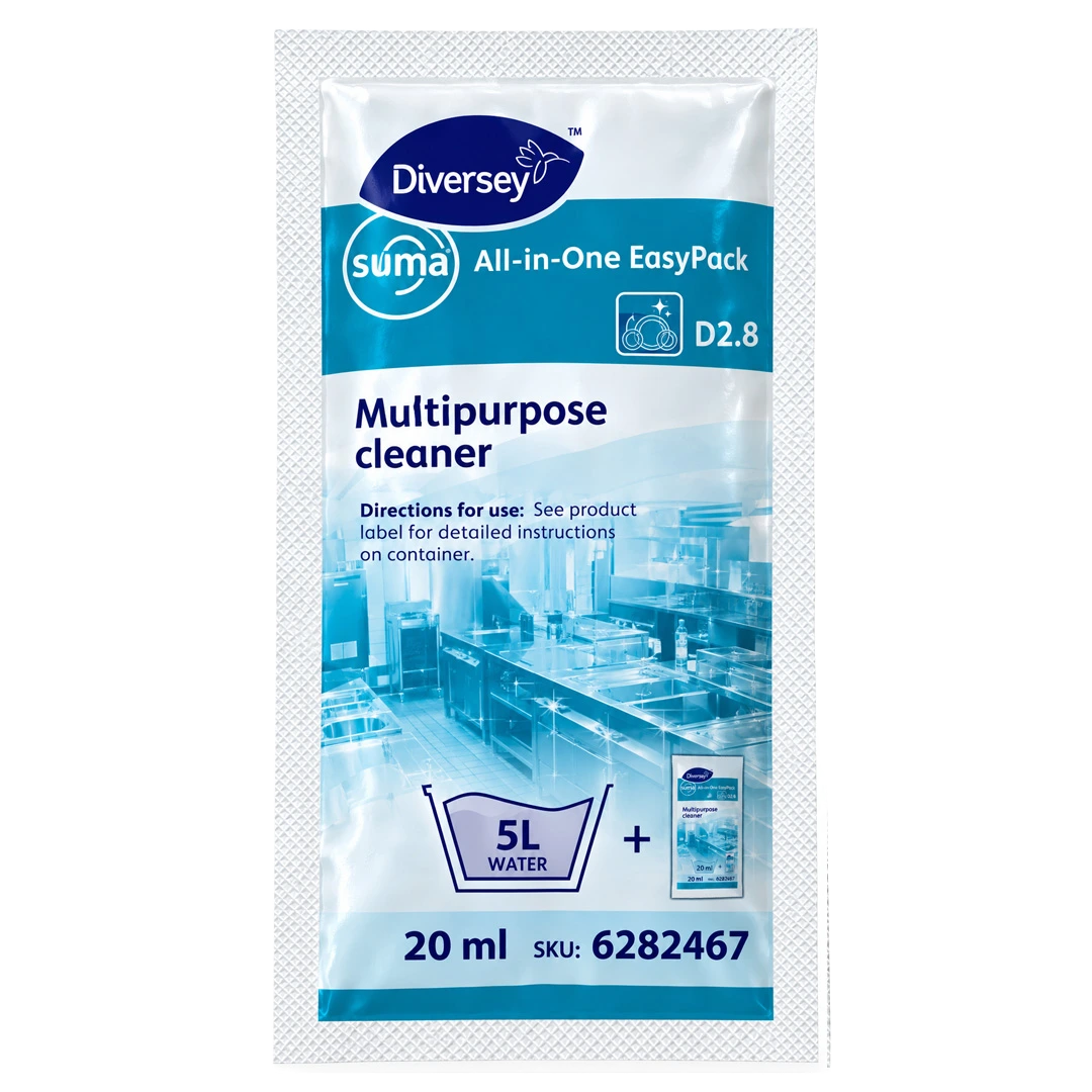 Suma All in One D2.3 – All Purpose Cleaner Sachets (200 x 20ml)