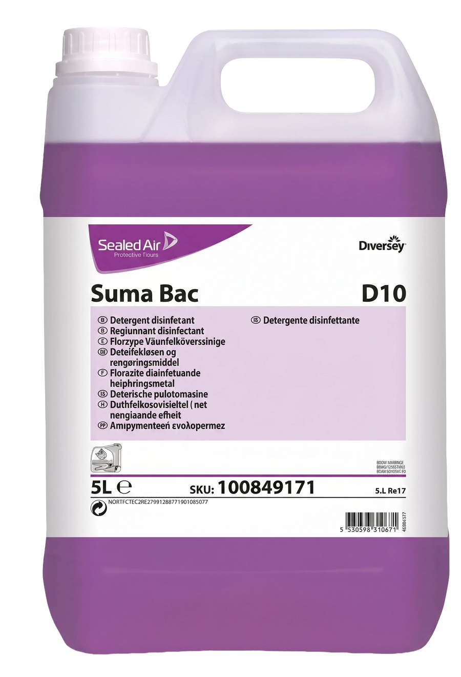 Suma BAC D10 – Cleaner & Disinfectant (5L)