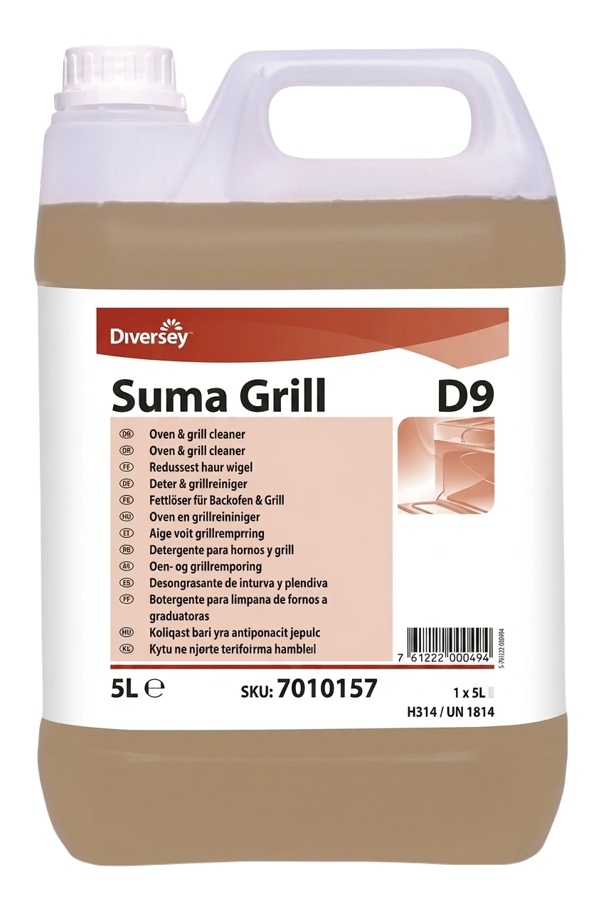 Suma Grill D9 – Oven, Grill, Fryer & Hot Plate Cleaner (5L)
