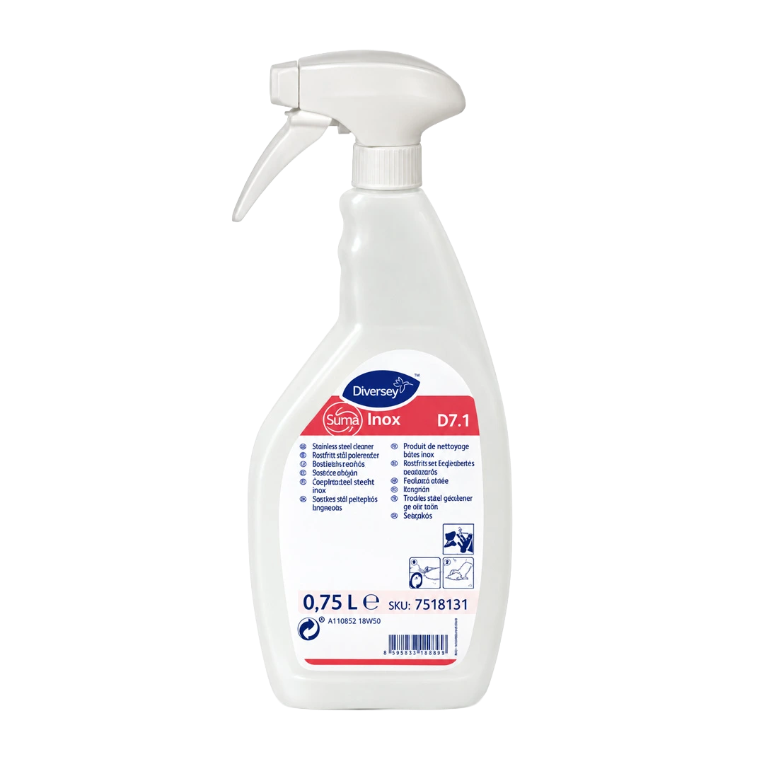 Suma INOX D7.1 – Stainless Steel Polish (6 x 750ml) Pack